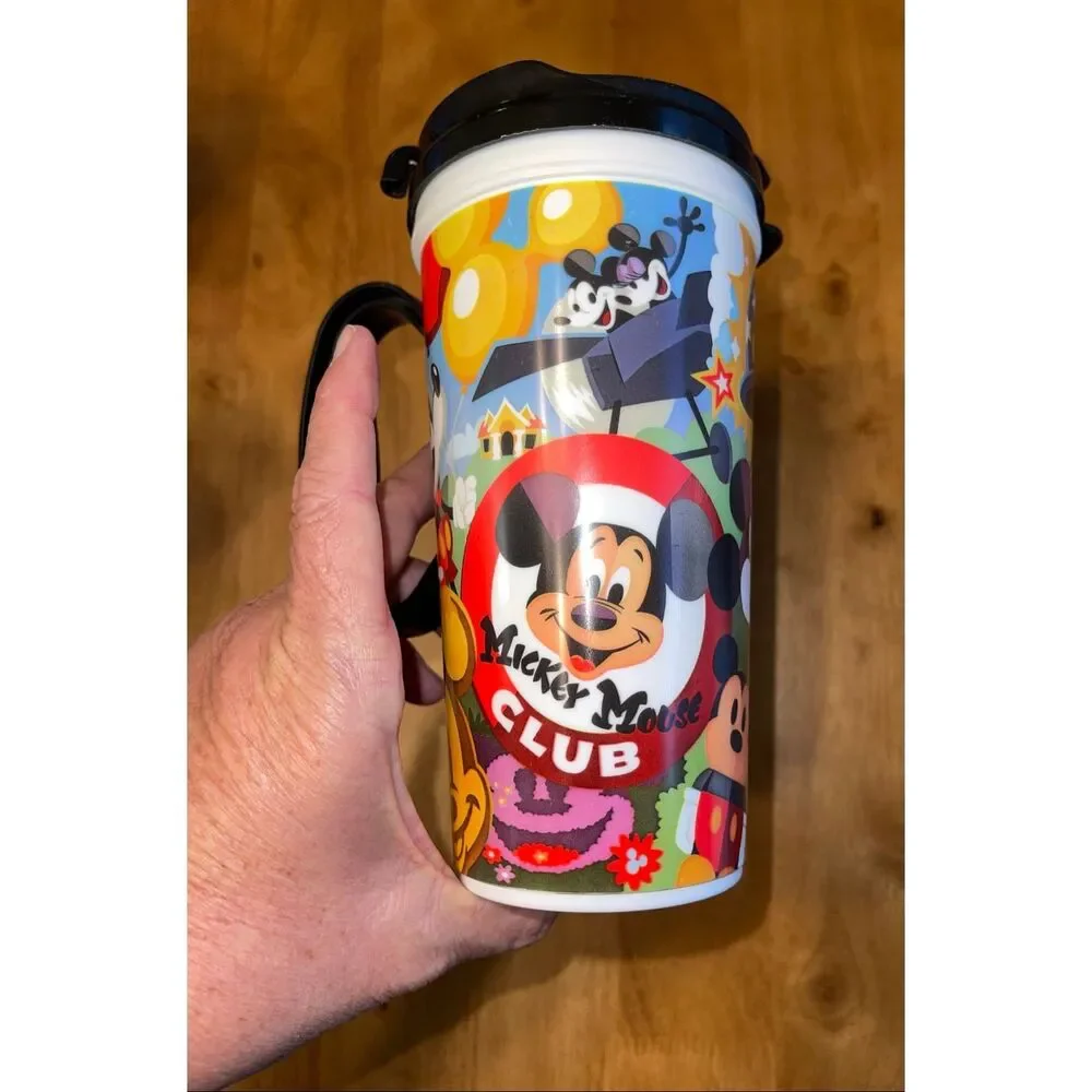 Disney World Parks Mickey‎ Mouse Club Travel Mug Resort Whirley Tumbler Cup